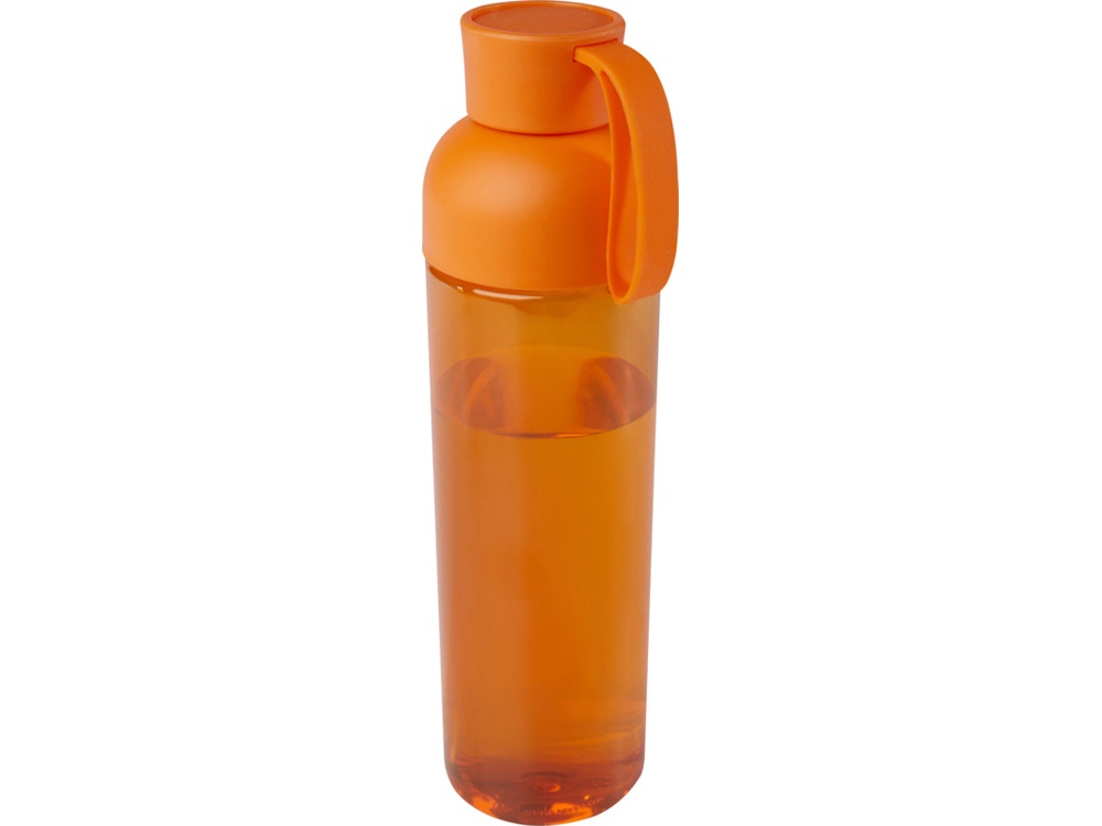 Illuminate бутылка для воды из переработанного PET-пластика, объемом 600 мл - Оранжевый-0