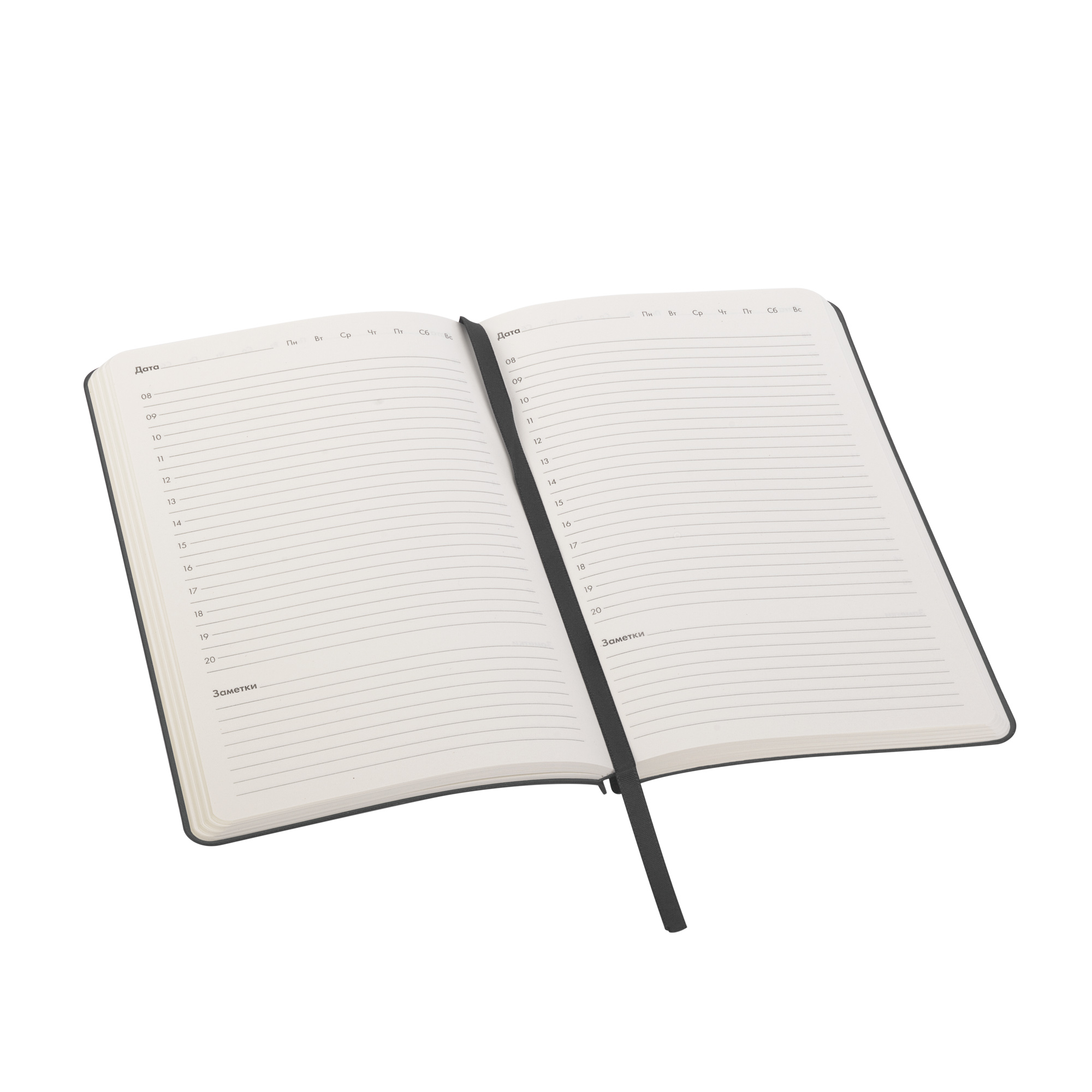 Ежедневник недатированный "Альба", формат А5, гибкая обложка-4