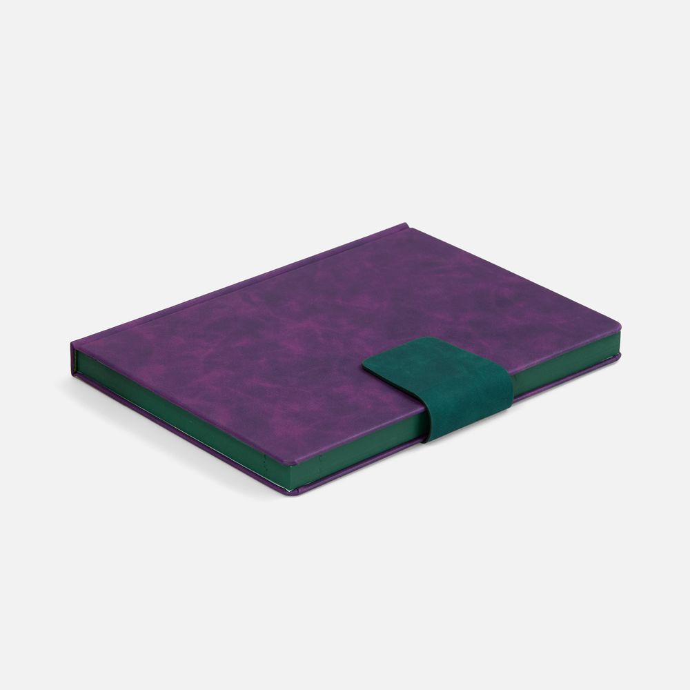 Ежедневник Grande Strap на заказ, датированный, фиолетовый-0