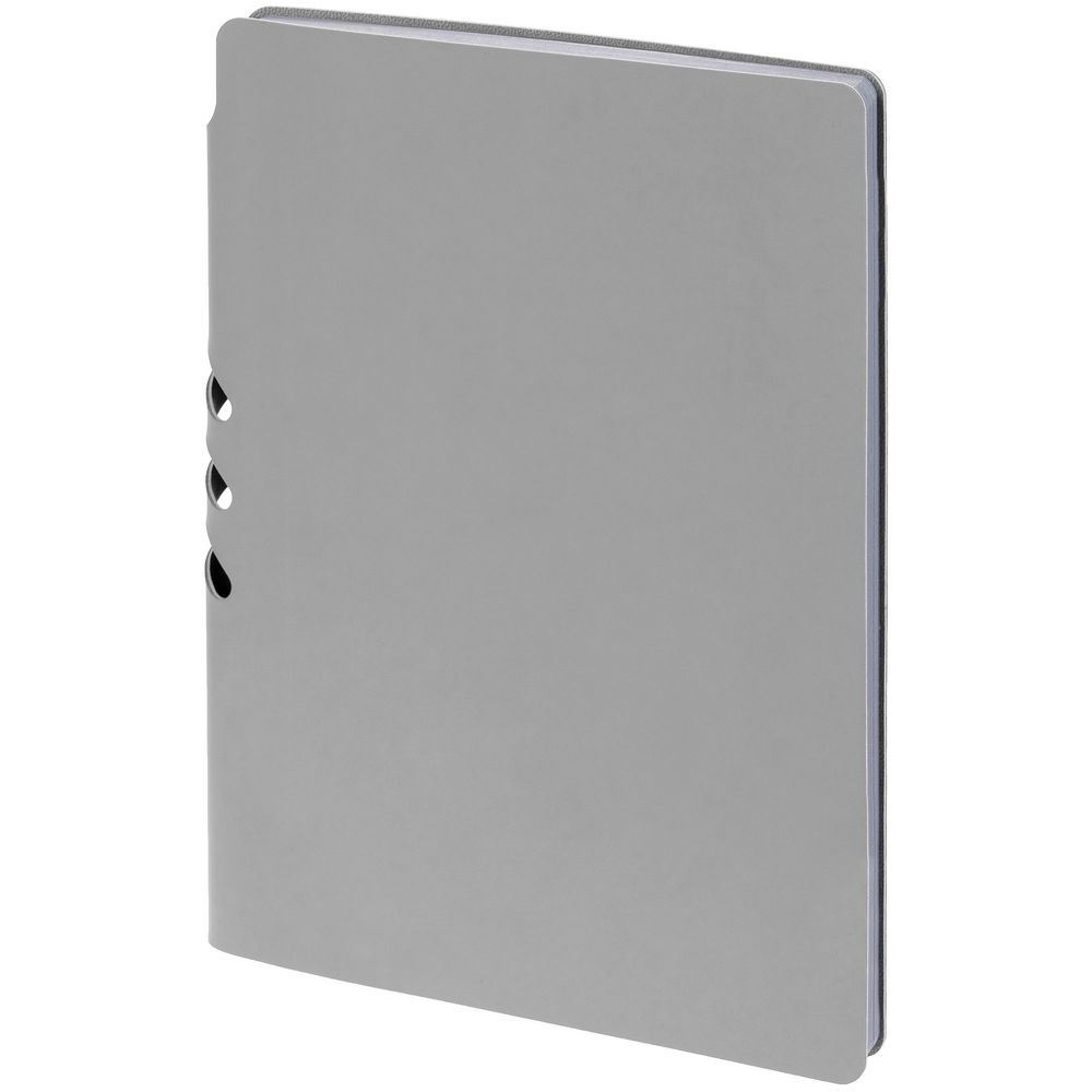 Ежедневник Flexpen Shall, недатированный, серый-2