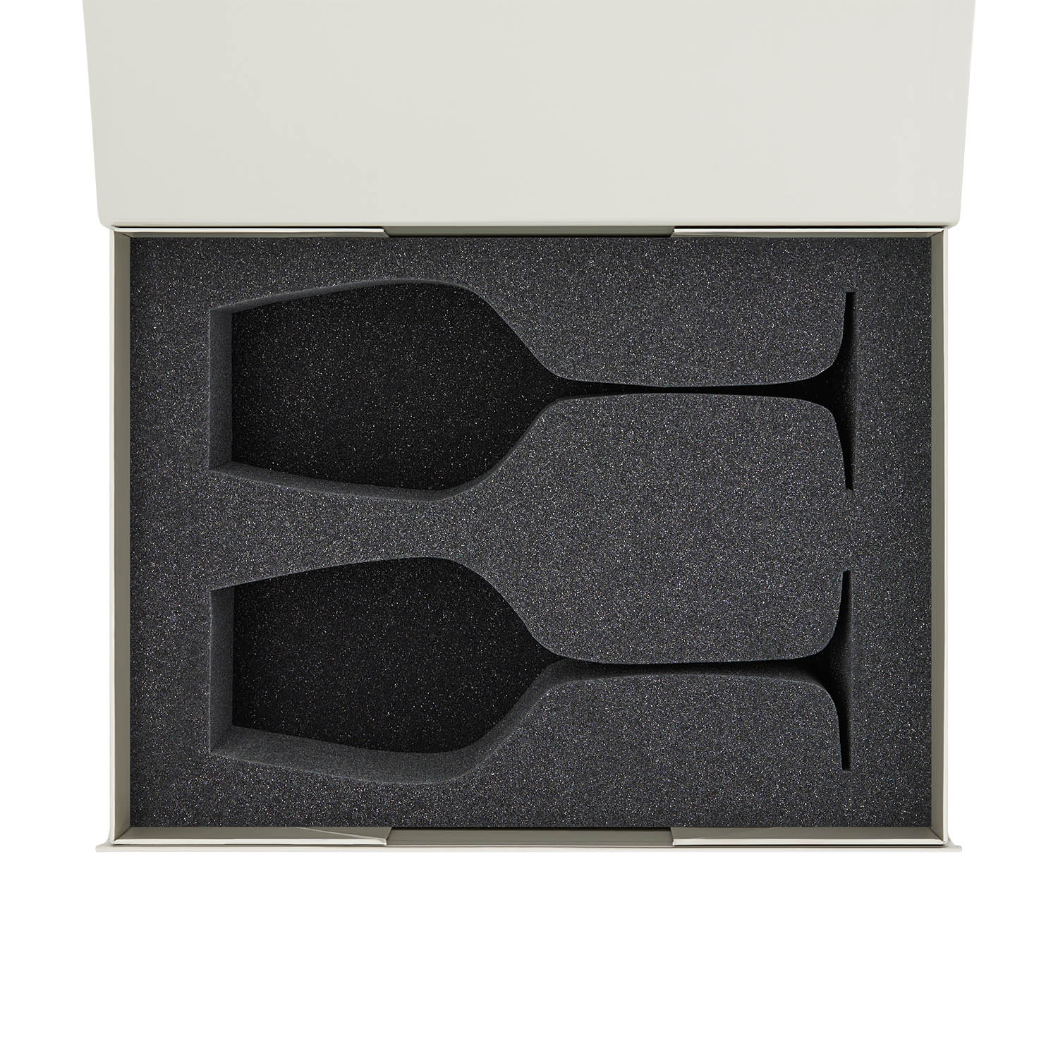 Ложемент под 2 бокала для вина (рифленое стекло) в среднюю коробку-трансформер (арт. 695721)-7