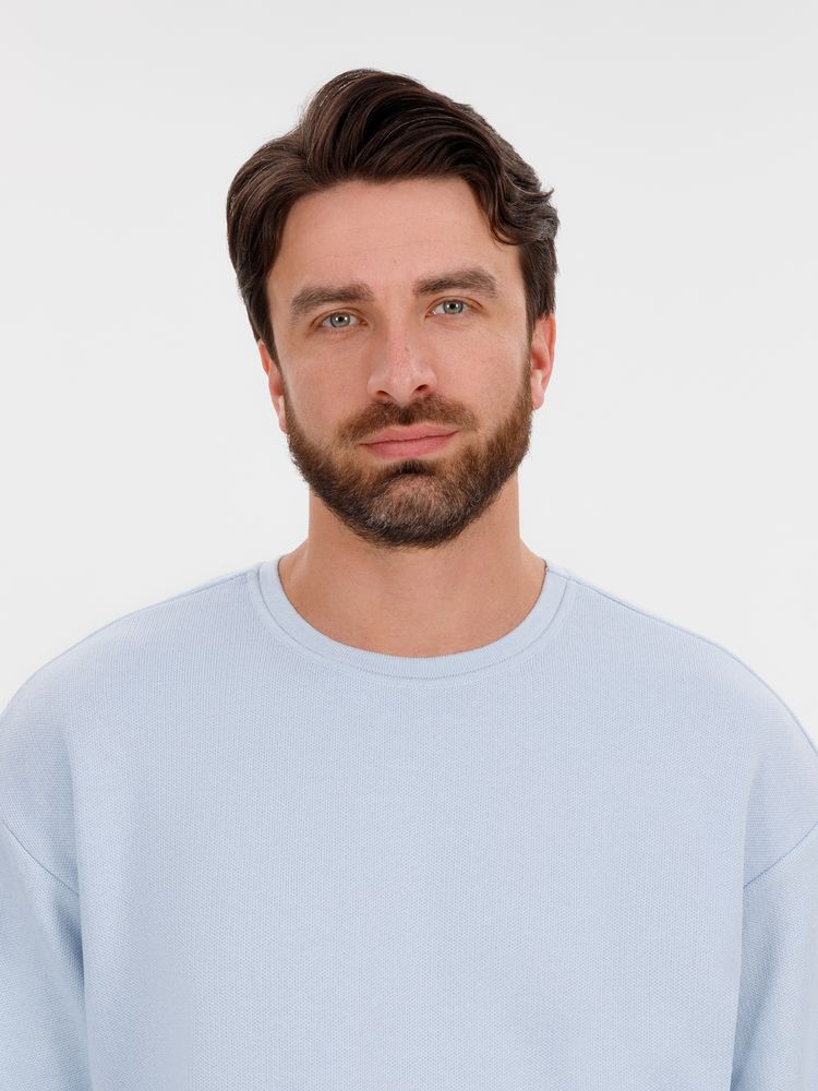 Джемпер с коротким рукавом Siluetti Volumica, светло-голубой-3