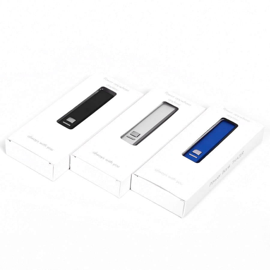 Универсальное зарядное устройство "Thazer" (2200mAh), серебристый-3