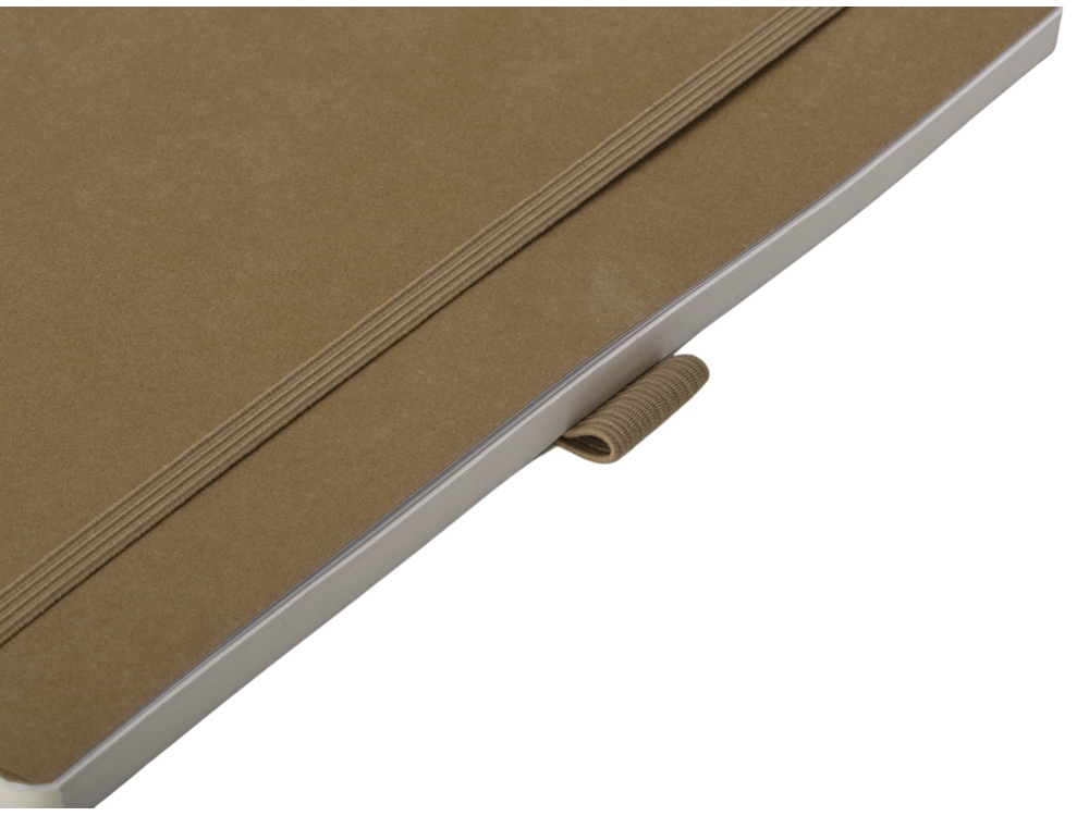 Блокнот из моющегося крафта и каменной бумаги А5 Fleekstone, гибкая обложка, натуральный-4