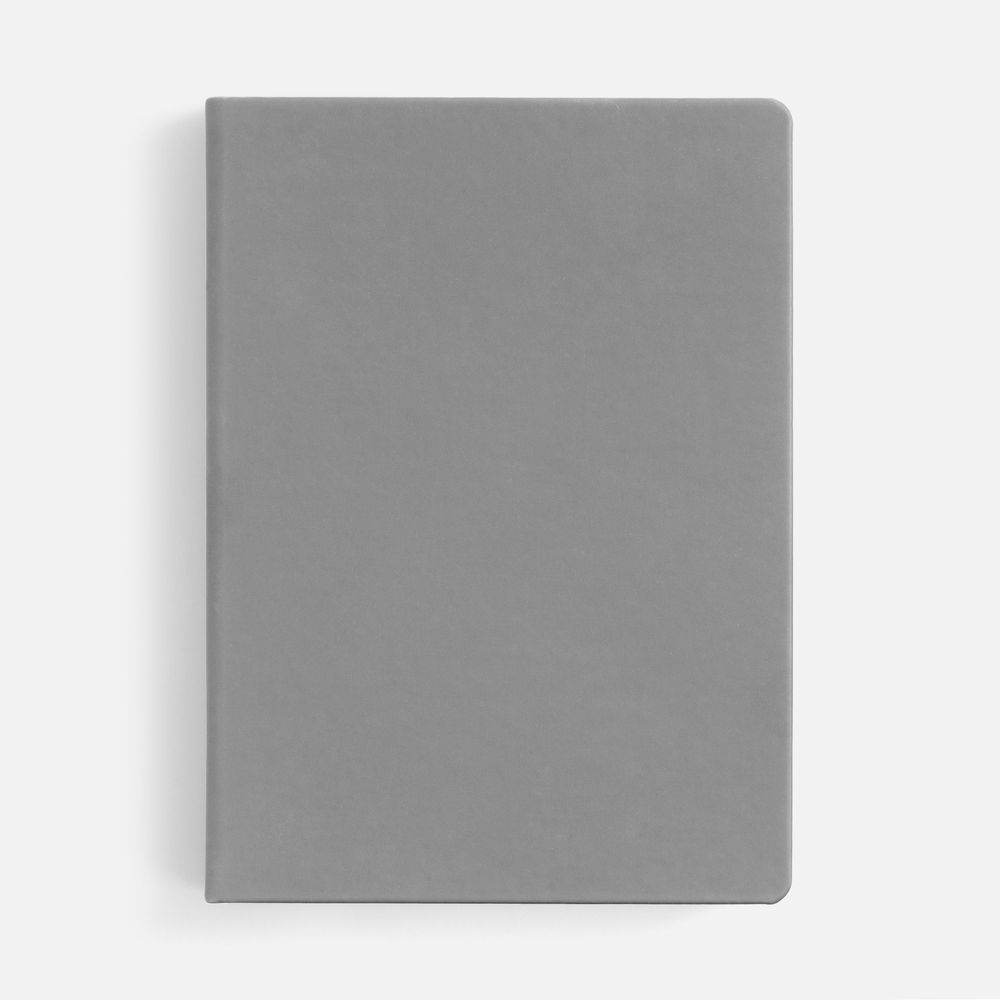 Ежедневник Shall, недатированный, серый-1