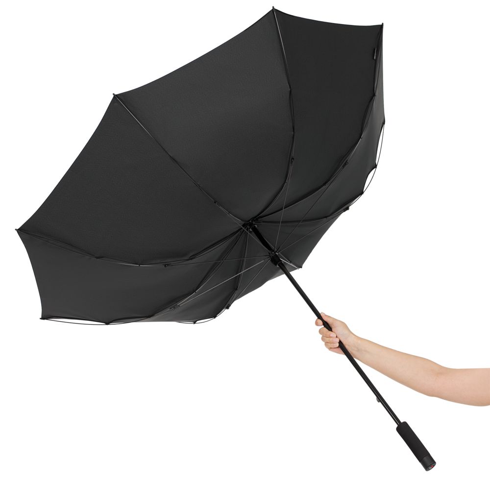 Зонт-трость U.900, черный-4