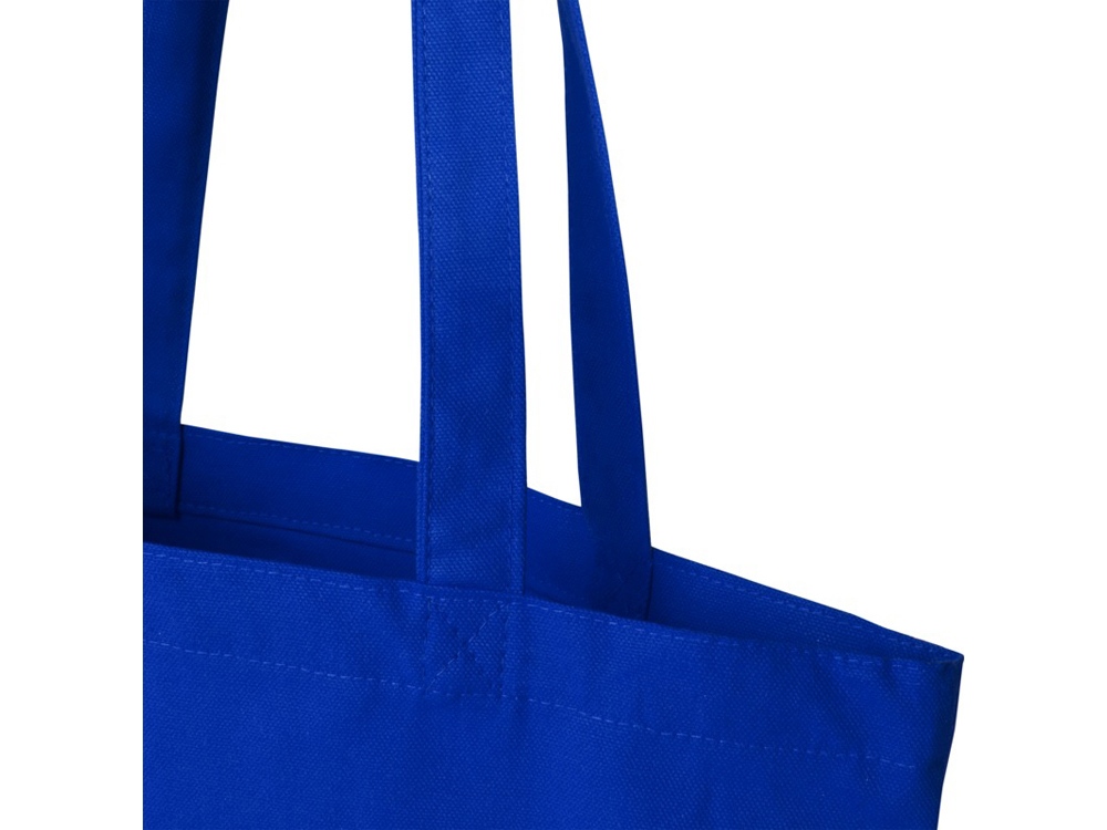 Orissa эко-сумка из органического материала GOTS, плотностью 270 г/м² - Ярко-синий-4
