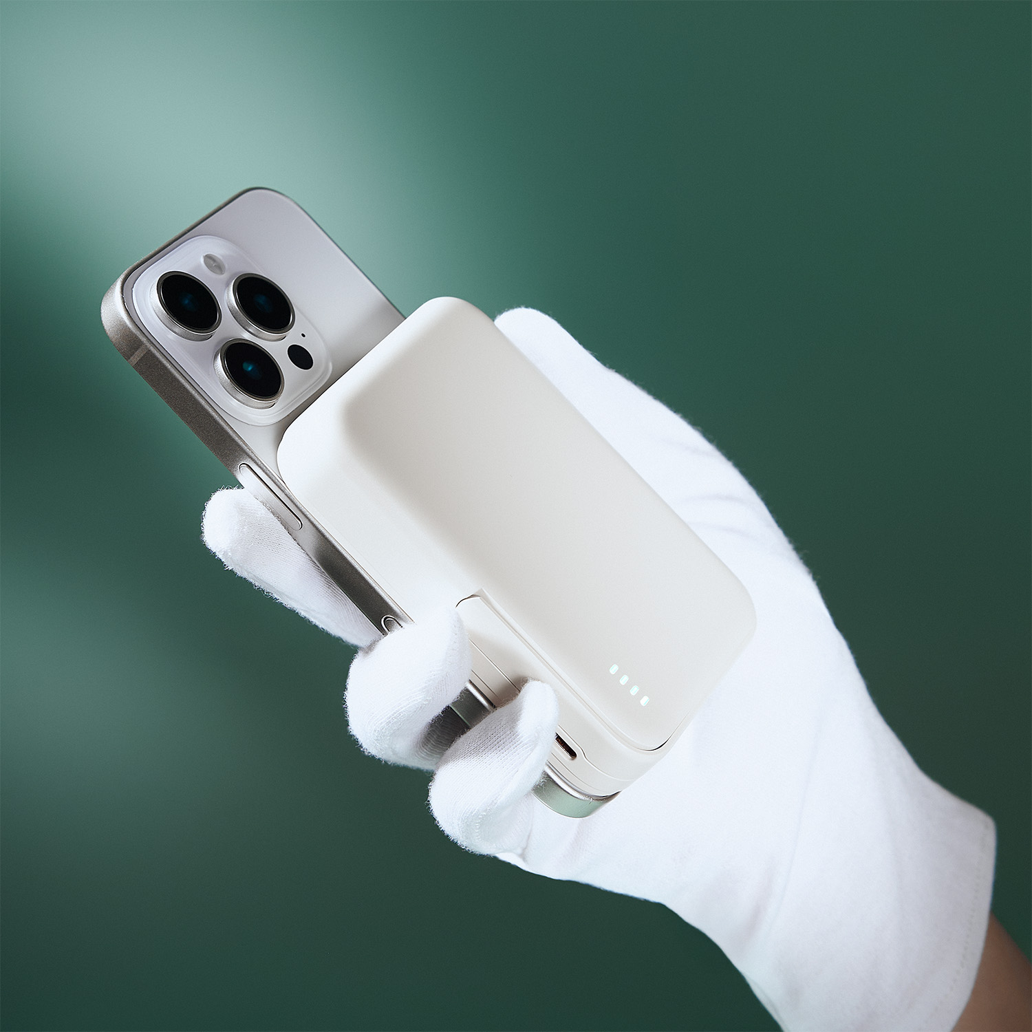 Внешний аккумулятор Юнион PD (Union PD) 10000mAh с функцией беспроводной зарядки 15W, белый-10