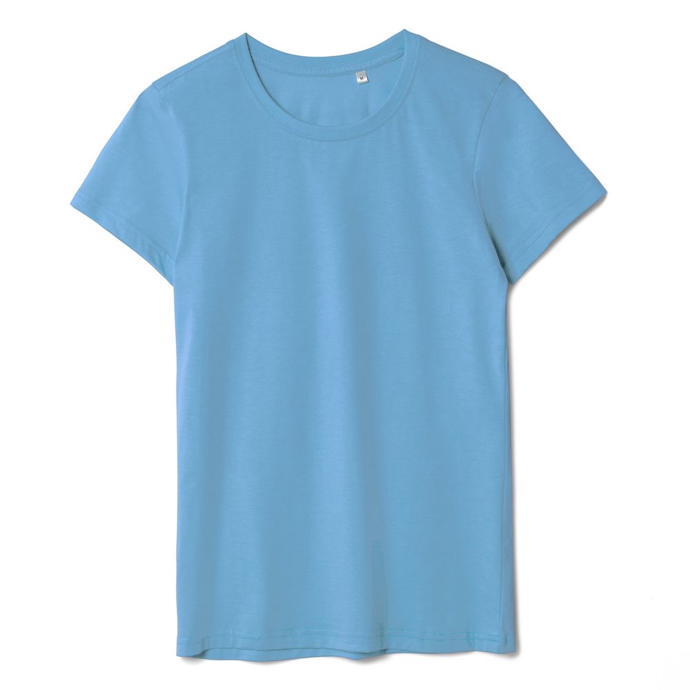 Футболка женская T-bolka Lady, голубая-0