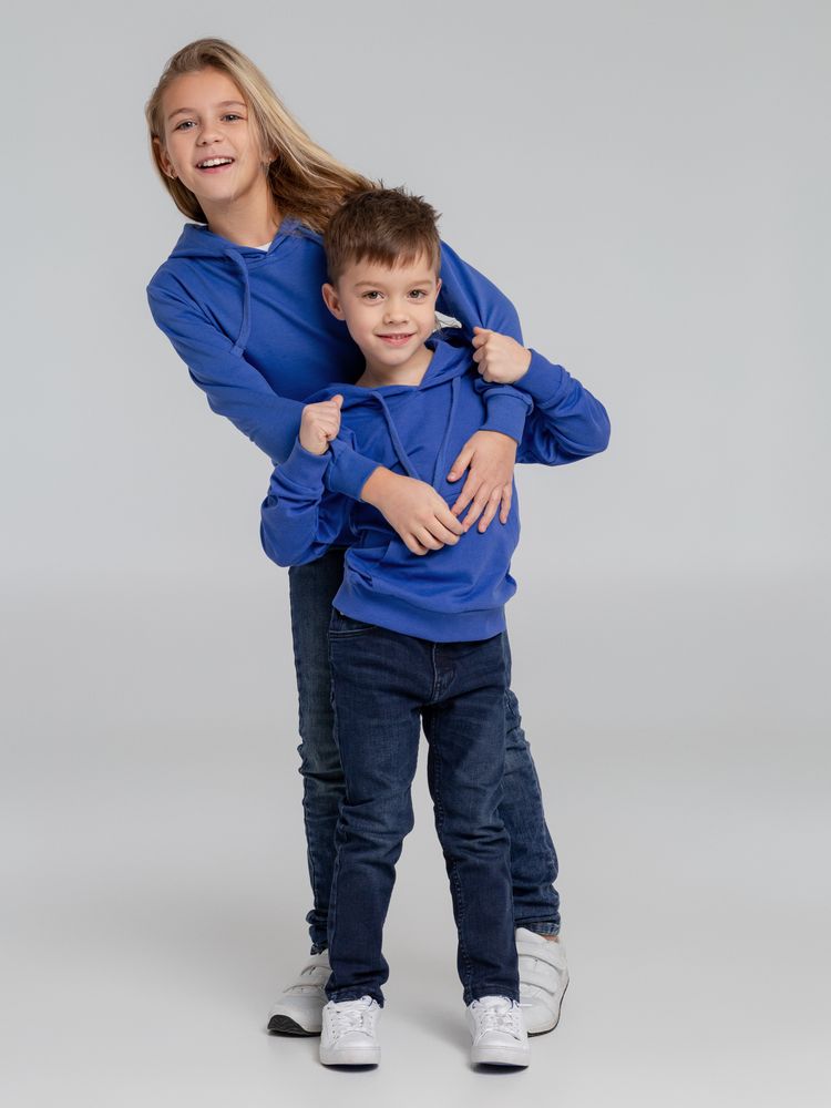 Худи детское Kirenga Kids 2.0, ярко-синее-6