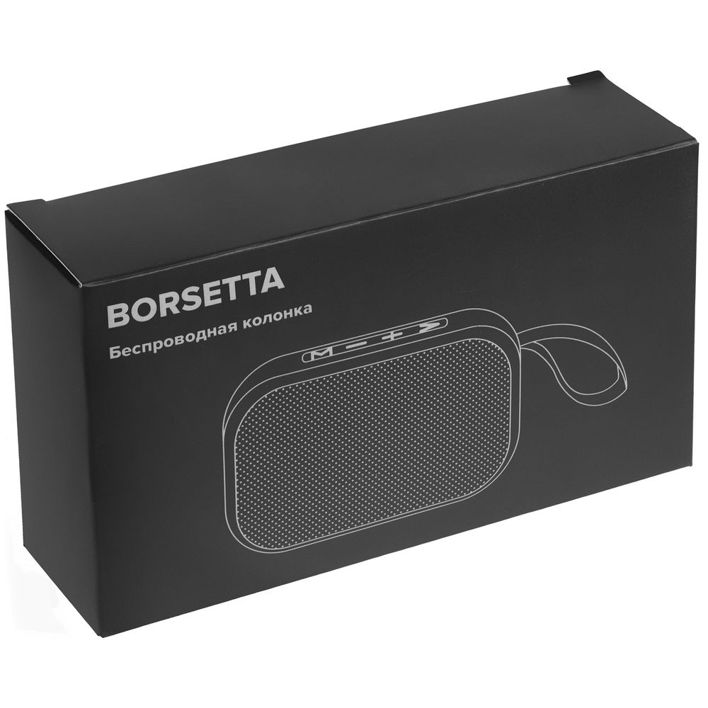 Беспроводная колонка Borsetta, светло-серая-7
