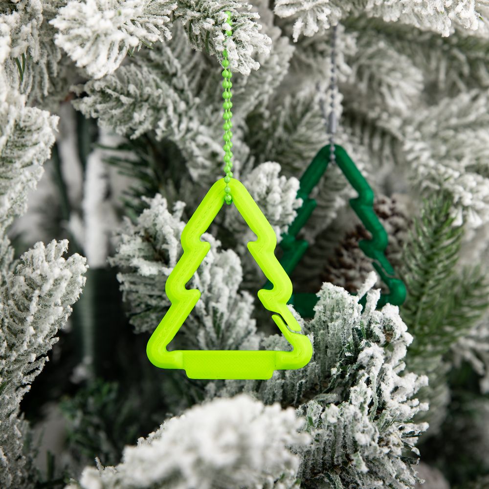 Брелок Impreso, 3D-печать на заказ, елочка-2