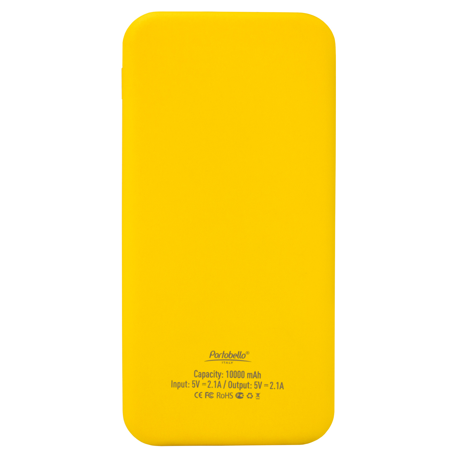 Внешний аккумулятор с подсветкой Люче (Luce) Lemoni 10000 mAh, желтый-4