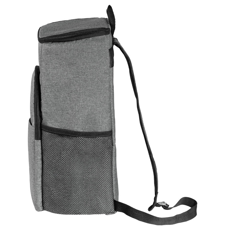 Терморюкзак "PUT", 39 x 27 x 18 см, полиэстер 300D, PEVA, серый меланж, серый меланж-5