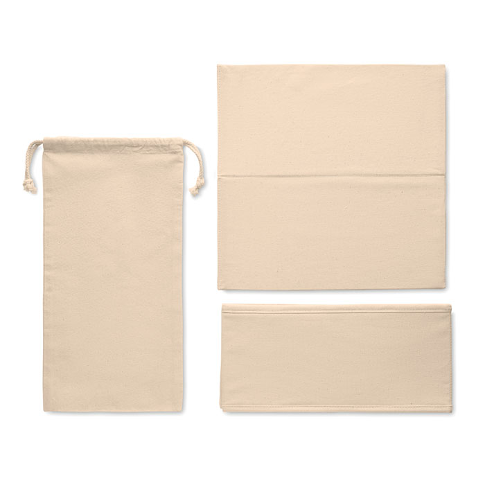 Ящик для хранения большой, бежевый-4