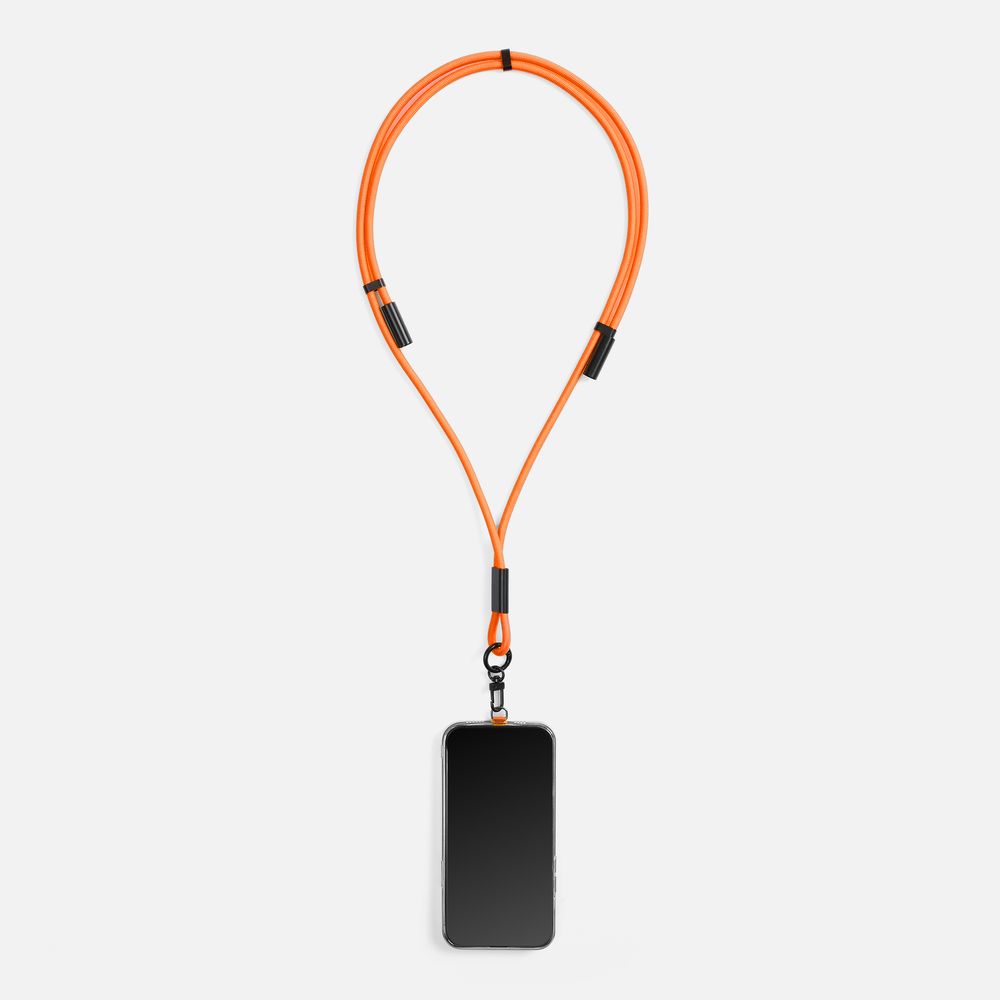 Кабель-ланьярд energyFlex Power Delivery 60 Вт, оранжевый-2