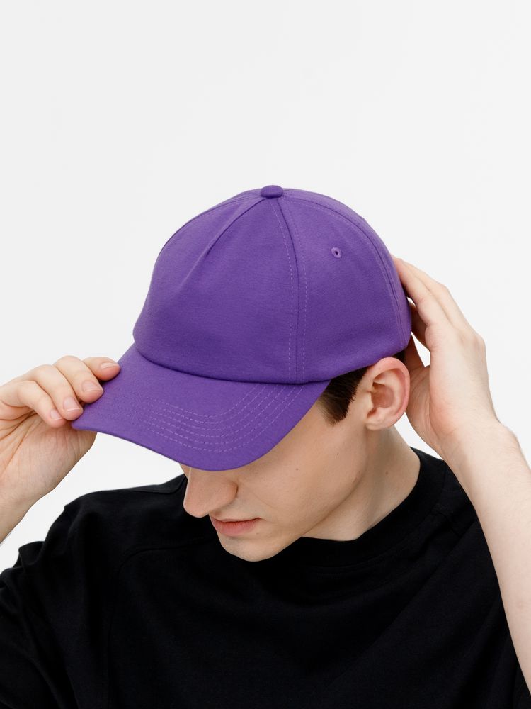 Бейсболка Shade Up, фиолетовая-4