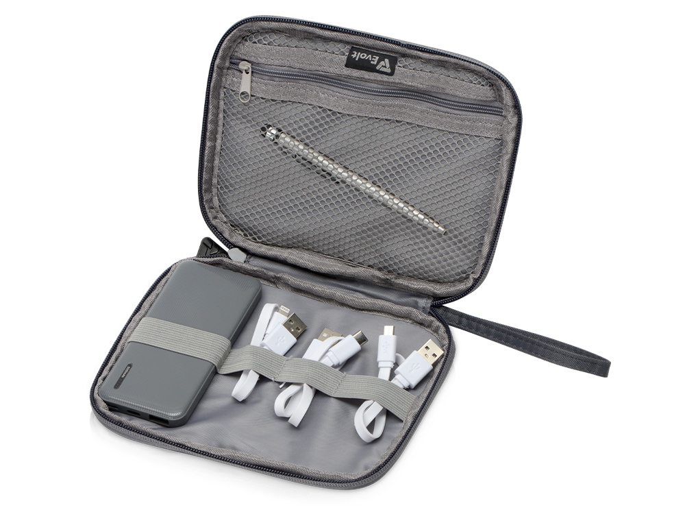 Подарочный набор Nathom с ручкой и повербанком-1