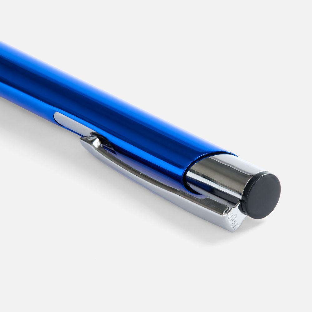 Ручка шариковая Keskus, ярко-синяя-3