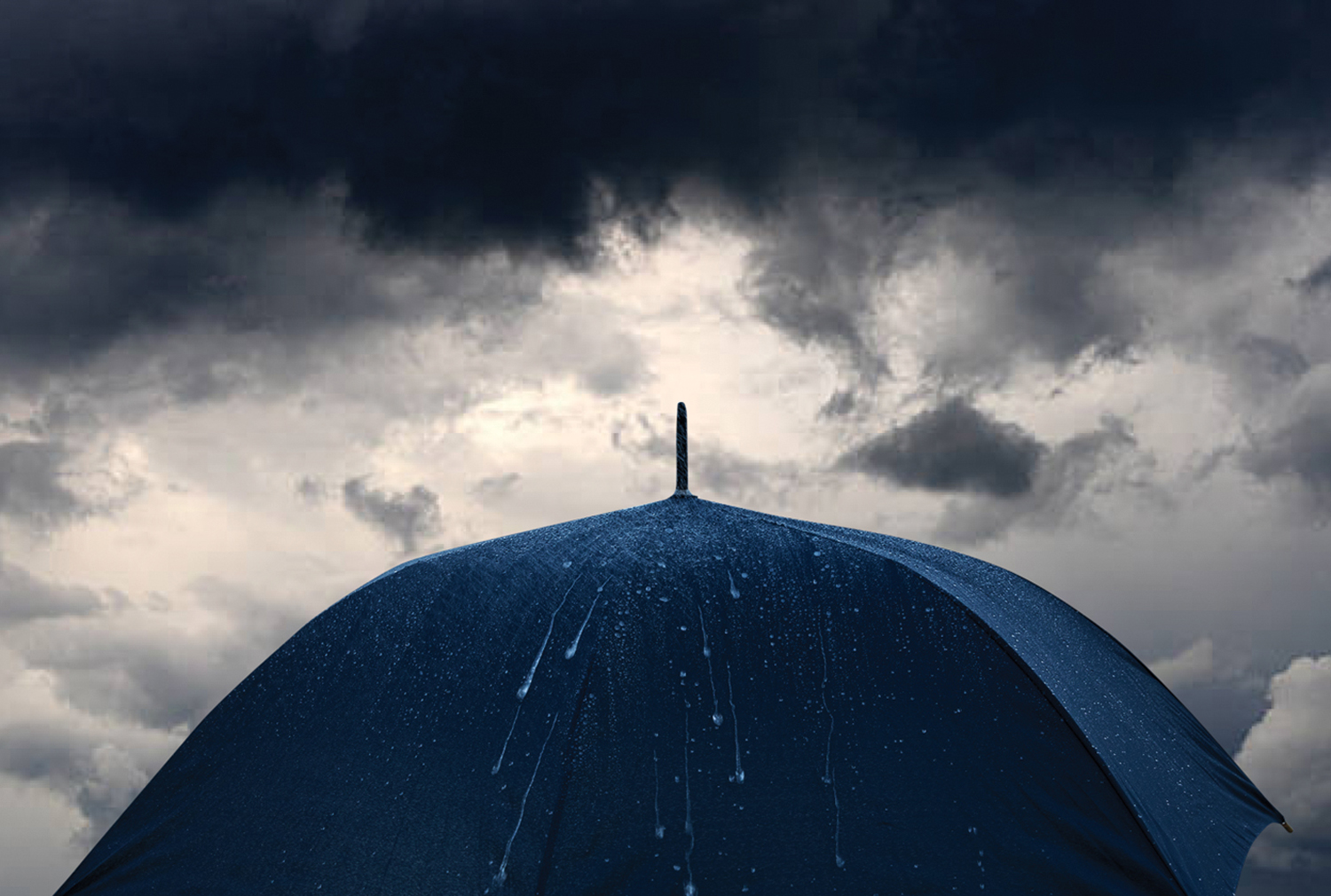 Зонт-антишторм Impact из RPET AWARE™, d130 см -2