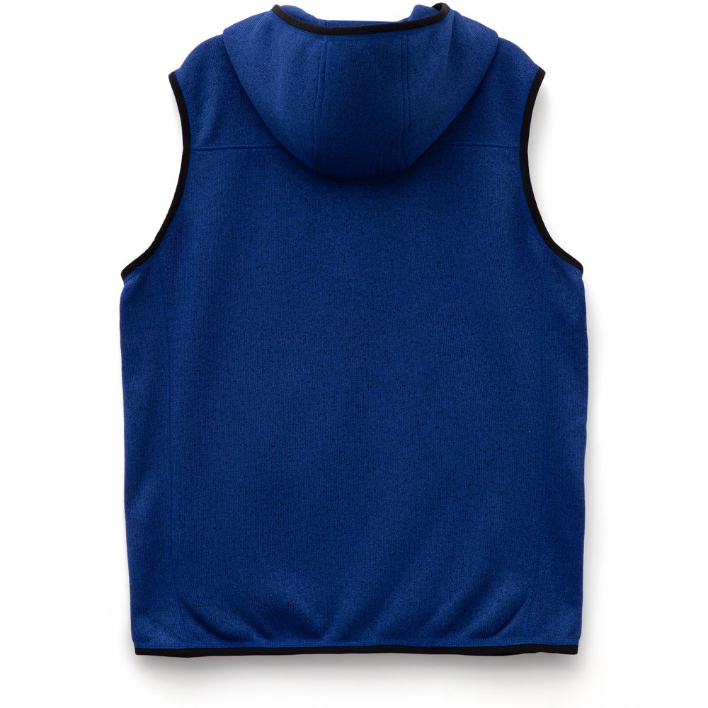 Жилет с капюшоном унисекс Gotland, синий-2