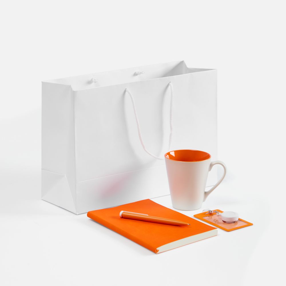 Набор Flat White, оранжевый-0