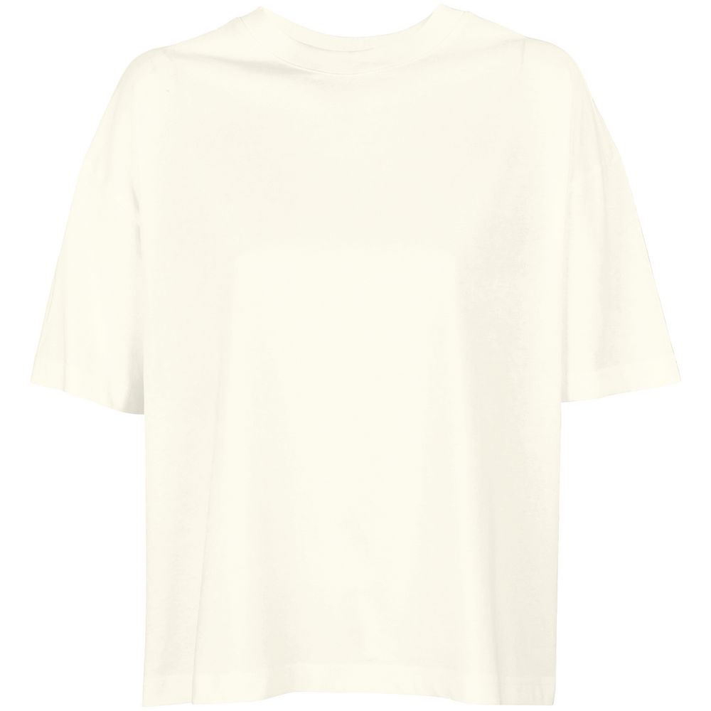 Футболка оверсайз женская Boxy Women, молочно-белая-1