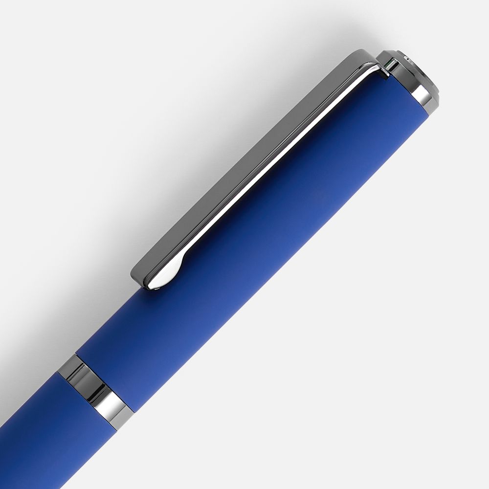 Ручка шариковая Inkish Gunmetal в футляре, синяя-2