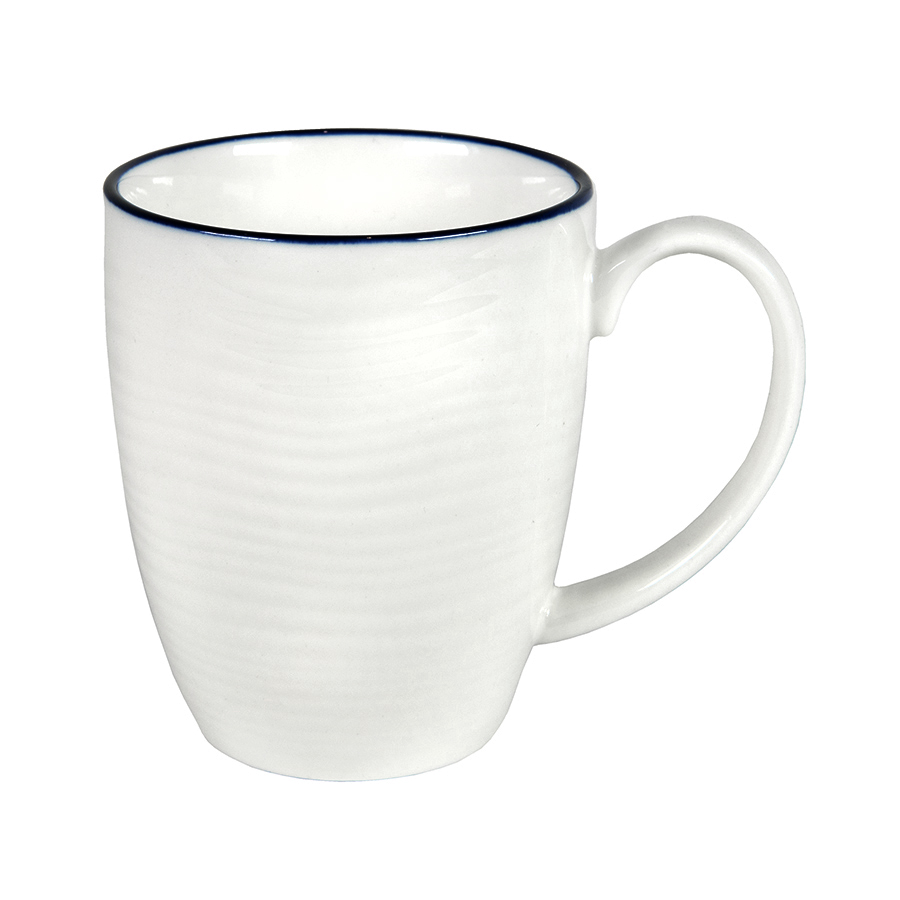 Кружка SEAWAVE в подарочной упаковке, белый, синий-0