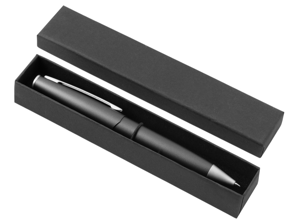 Шариковая металлическая ручка Roosevelt, цвет оружейной стали-3