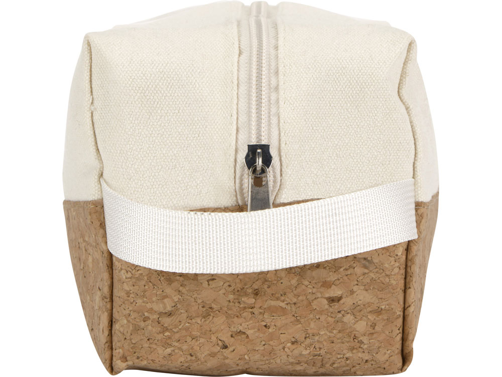 Несессер Corky хлопковый с пробковой вставкой, натуральный-5