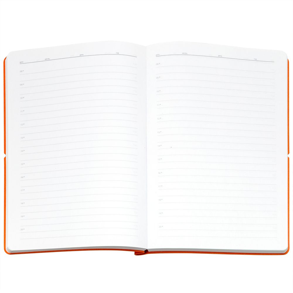 Ежедневник Flexpen Bright, недатированный, оранжевый-3