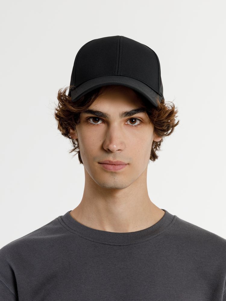 Бейсболка Cityscape, черная-4