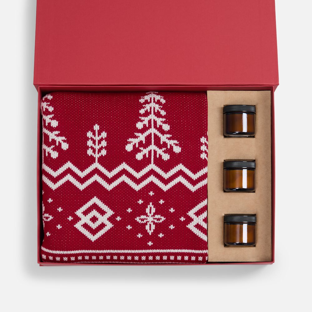 Набор Candleflakes, красный-1