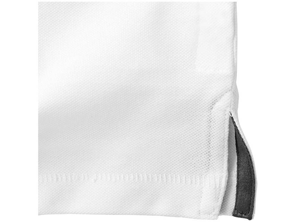 Calgary мужская футболка-поло с коротким рукавом, белый-7