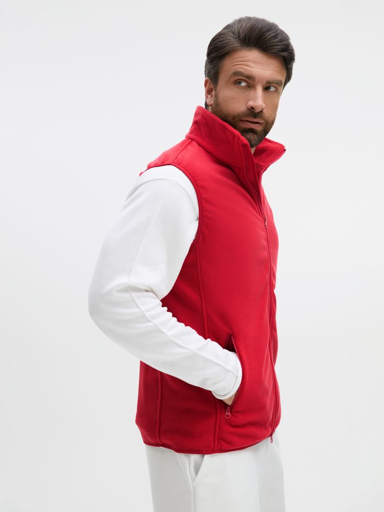 Жилет флисовый унисекс Ben Mac, красный-3