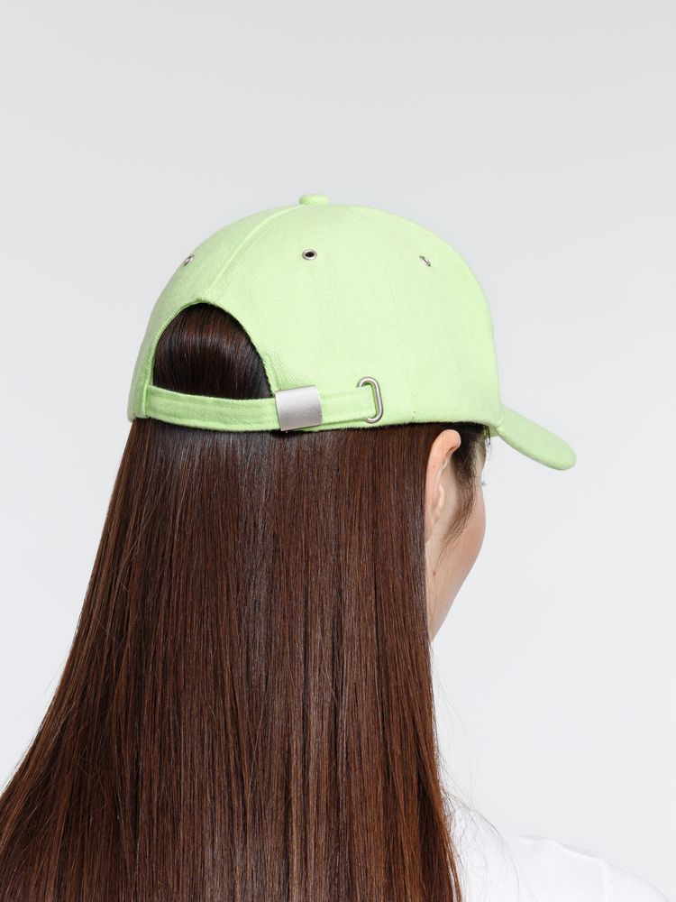 Бейсболка Standard, светло-зеленая-5