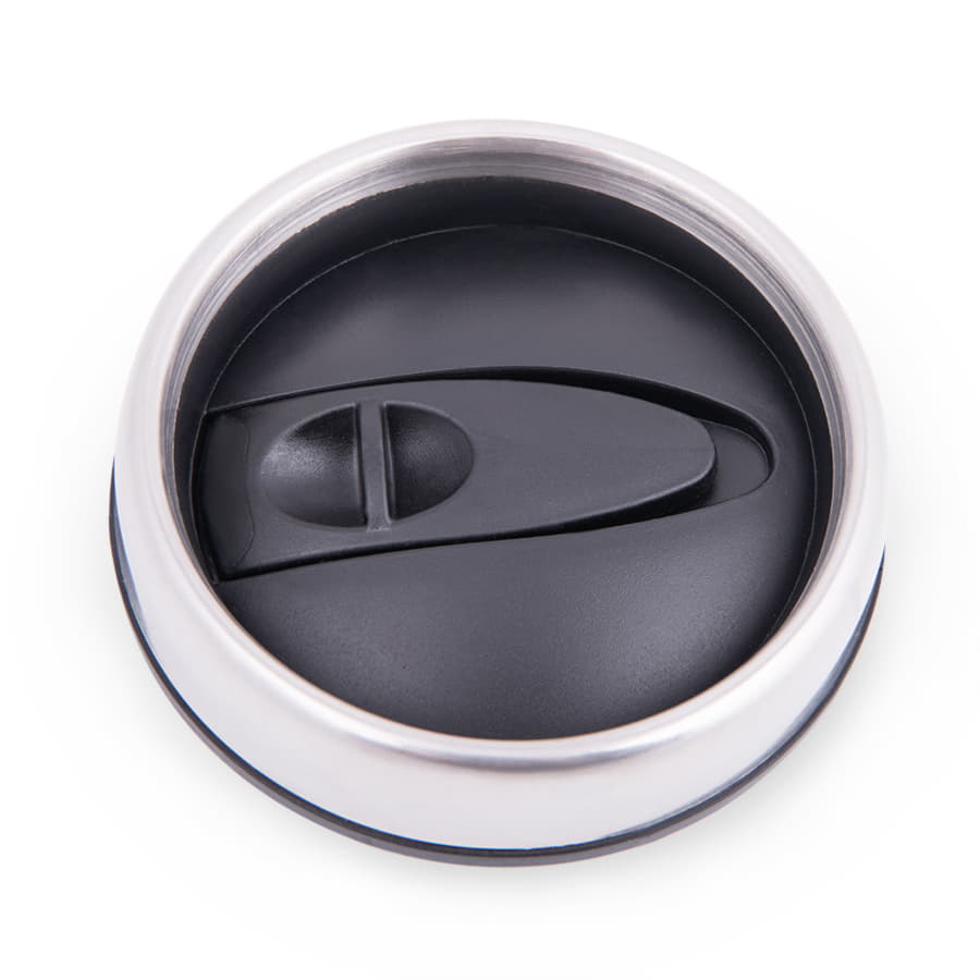 Термокружка DESK под полиграфическую вставку, 350 мл
, прозрачный, черный-2