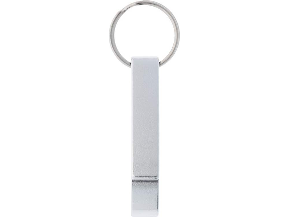 Брелок-открывалка Tao из переработанного алюминия - Серебристый-1