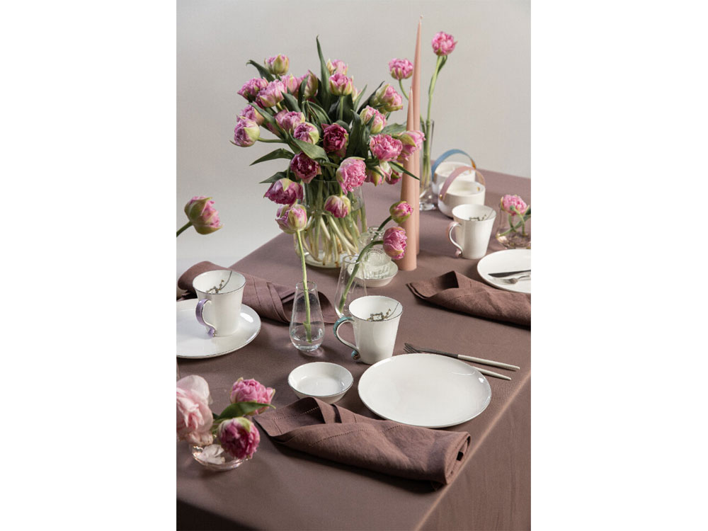 Свеча Valerie Concept с крышкой CNDL 5 BLU, белый/голубой-4