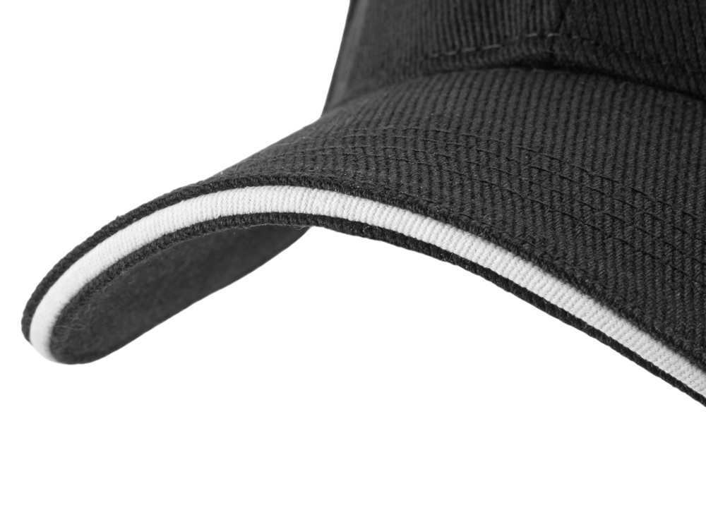 Бейсболка Cancun, черный/белый-7