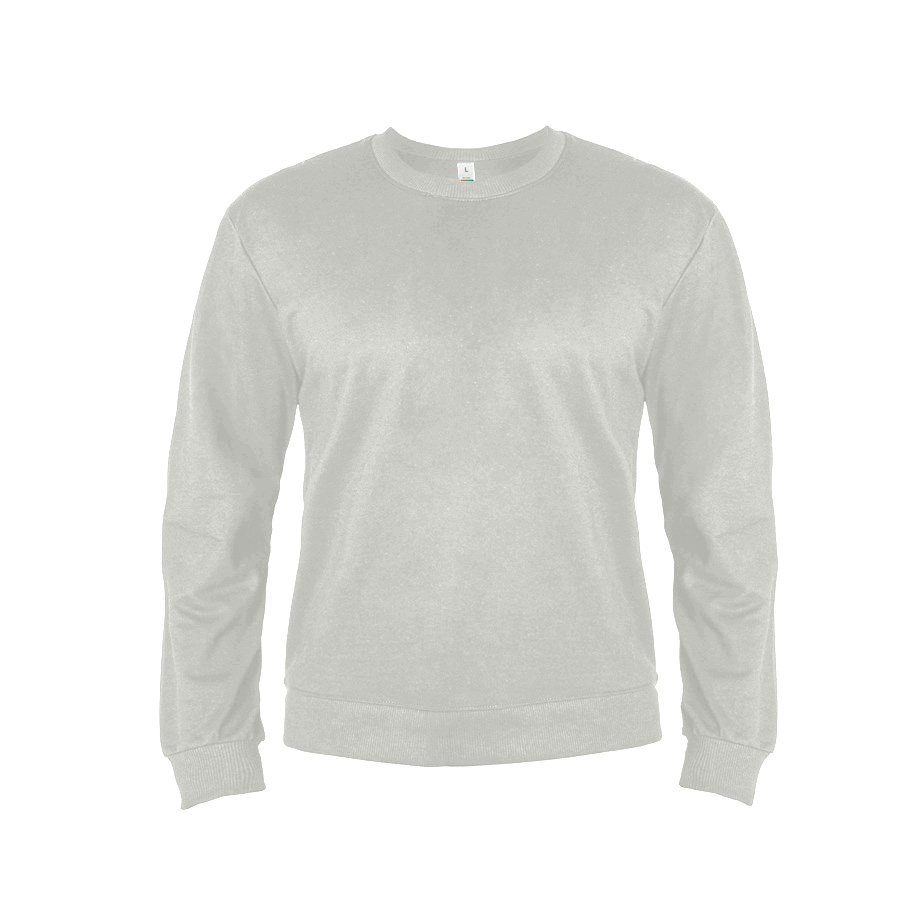 Толстовка свитшот унисекс ANTARES 260, светло-серый-0