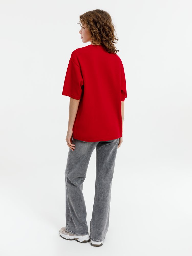 Джемпер с коротким рукавом Siluetti Volumica, красный-3