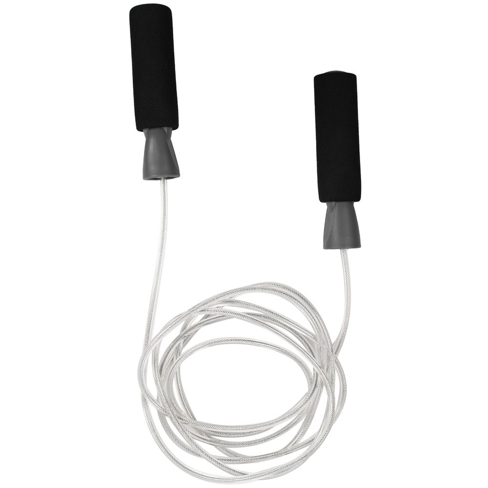 Скакалка скоростная Arriba, черная с серым-2