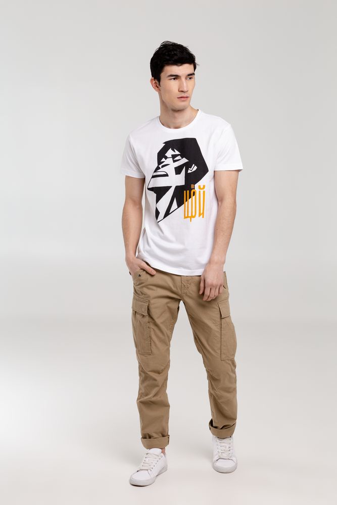 Футболка «Меламед. Виктор Цой», белая-4