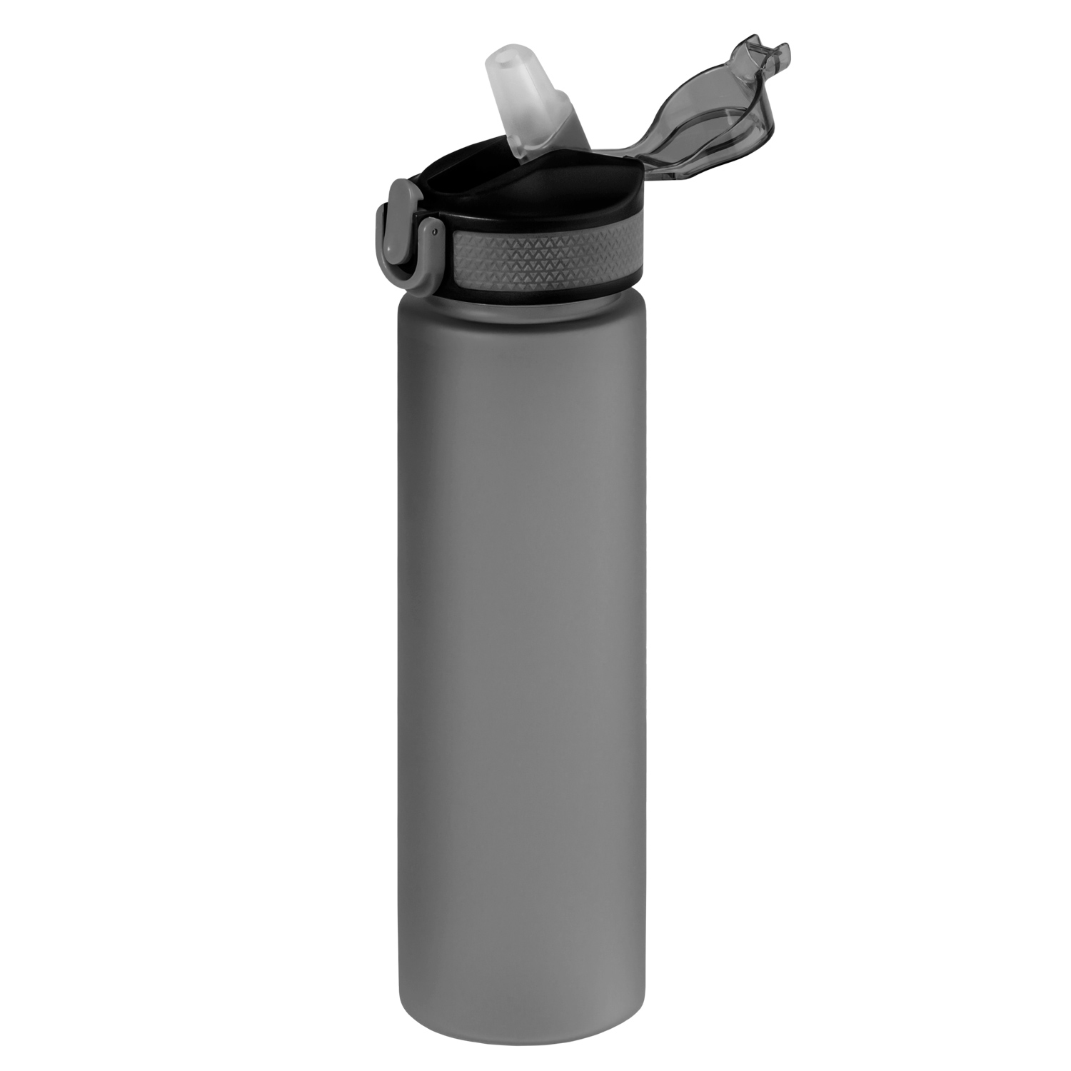 Бутылка для воды Flip, серая-3