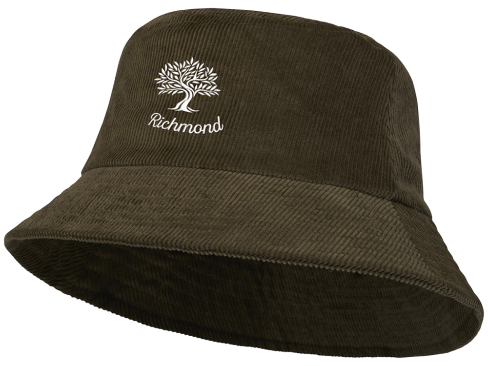 Панама Howson из переработанного вельвета - Зеленый лесной-3