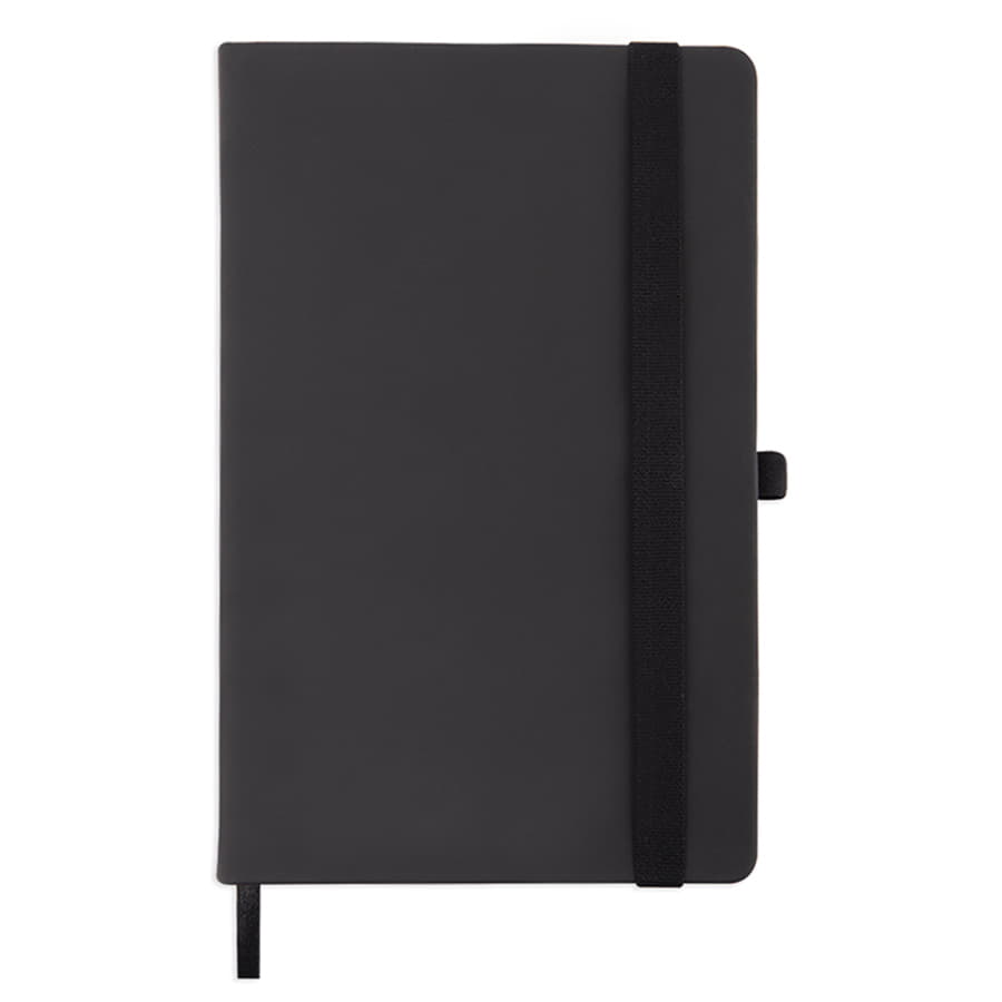 Бизнес-блокнот А5 FLIPPY, формат А5, в линейку, черный-3