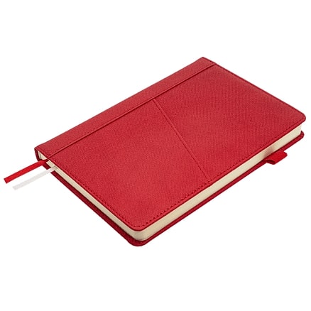Ежедневник Smart Geneva Ostende А5, Красный-1