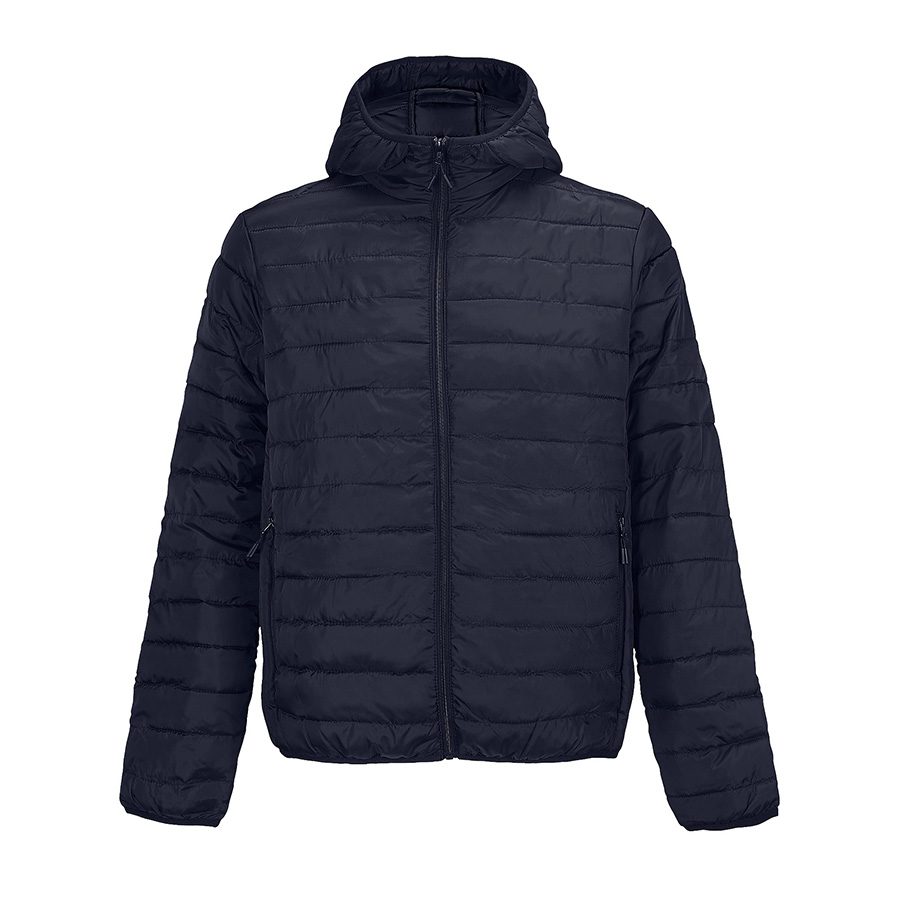 Куртка мужская "STREAM HOODED" 280 Т, темно-синий-0